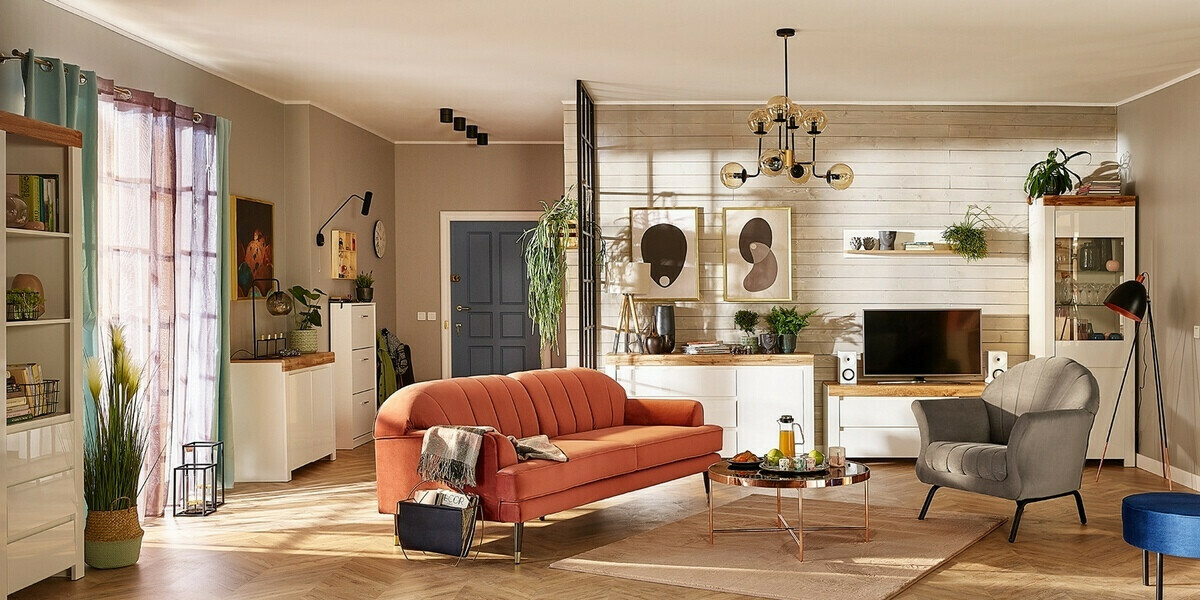 Zidna polica Sonsoru 102 (Belo + Вотан храст)