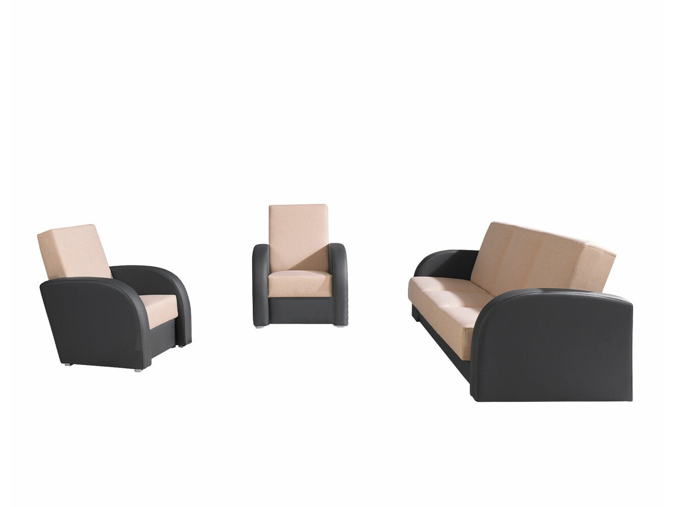 Set tapaciranog nameštaja Providence 173 (Soft 020 + Lux 24)