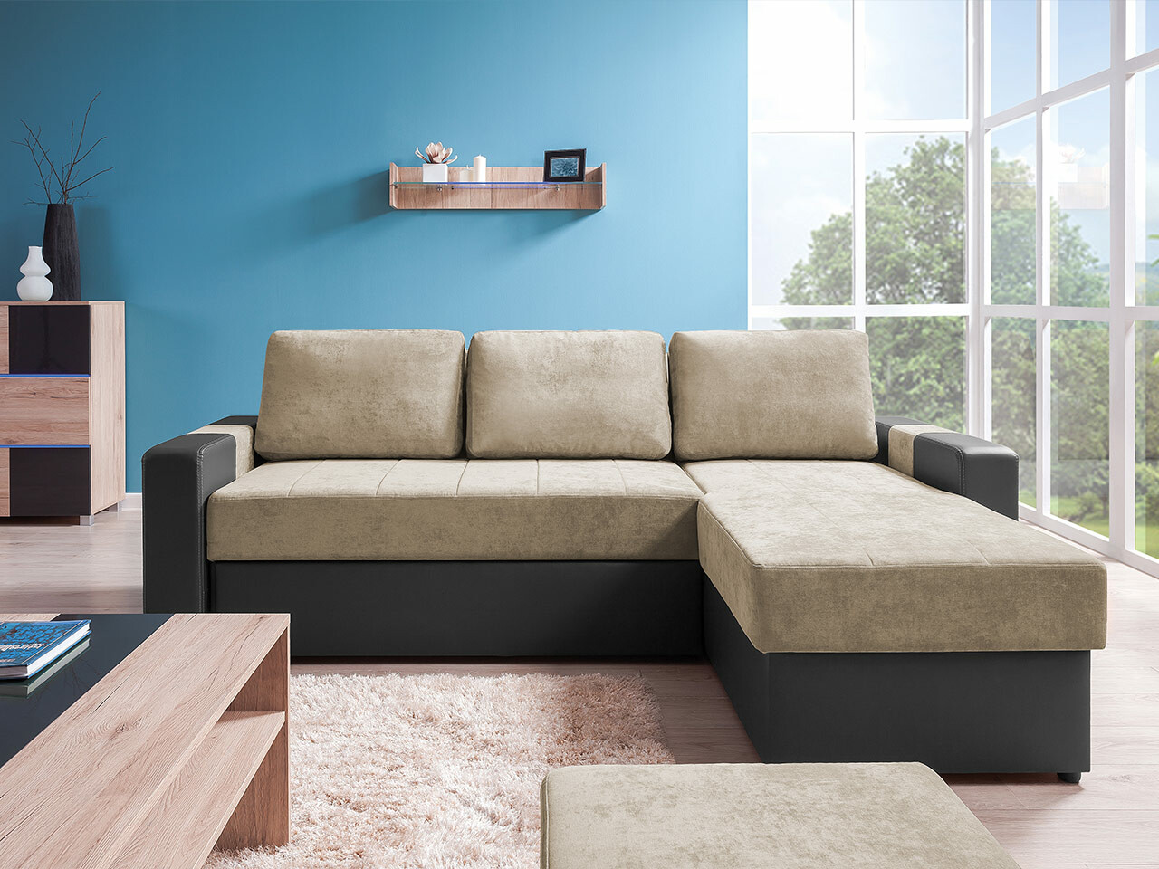 Ugaona sofa Providence 175 (Soft 020 + Ibiza 03)