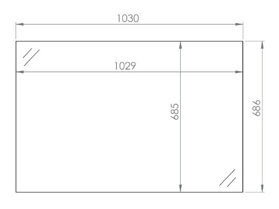 Ogledalo Larnolo 124