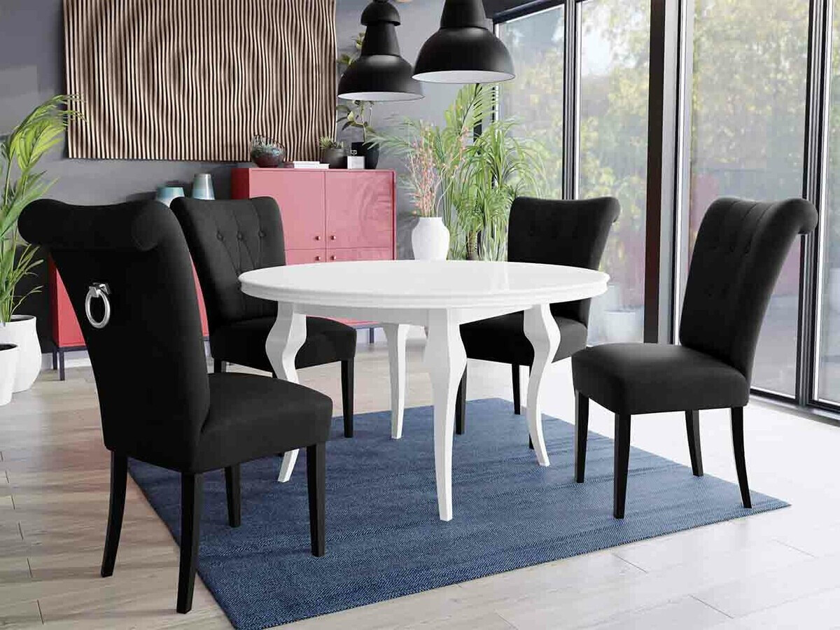 Stolica Racine 107 (Crno)