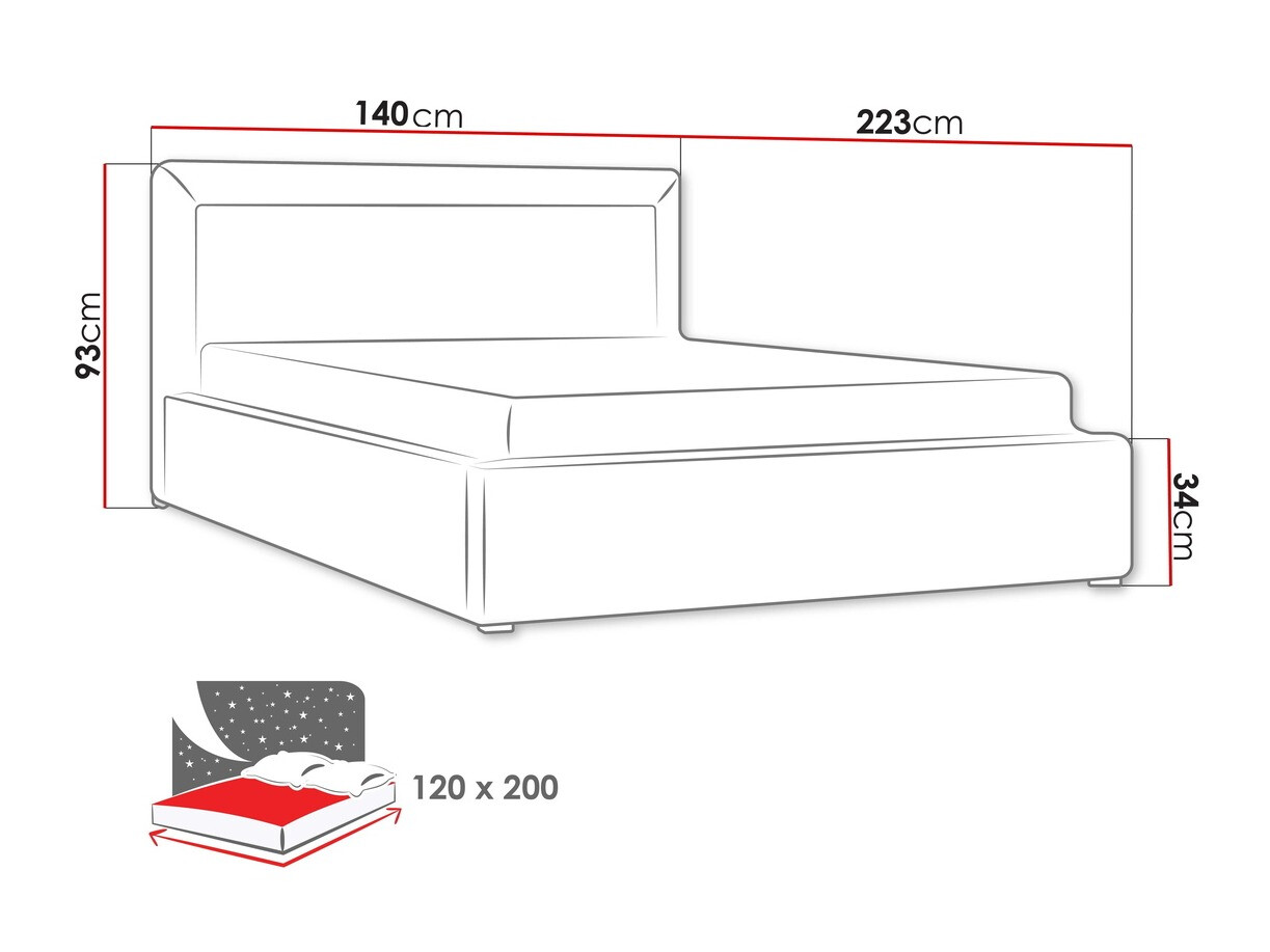 Krevet Pomona 101 (Malmo 13 376)