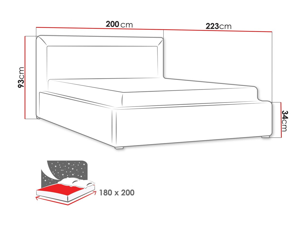 Krevet Pomona 101 (Malmo 13 378)