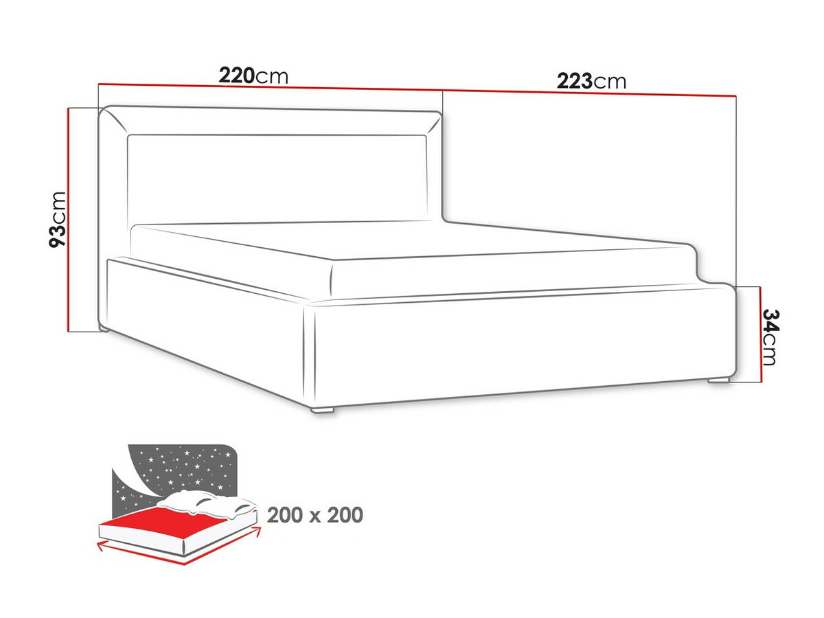 Krevet Pomona 101 (Malmo 13 380)