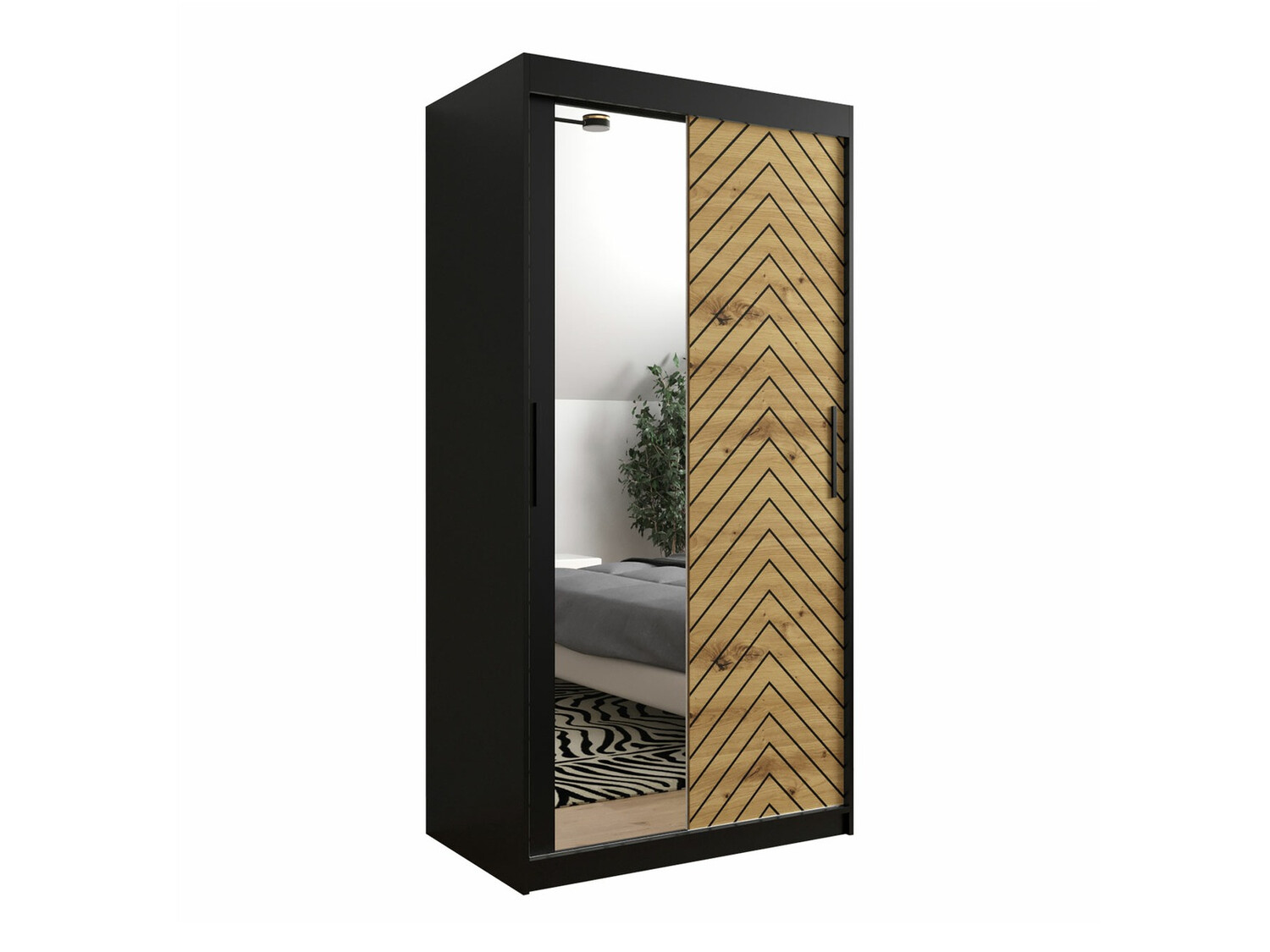 Ormar Hartford 307 (Crno + Zanatski hrast)