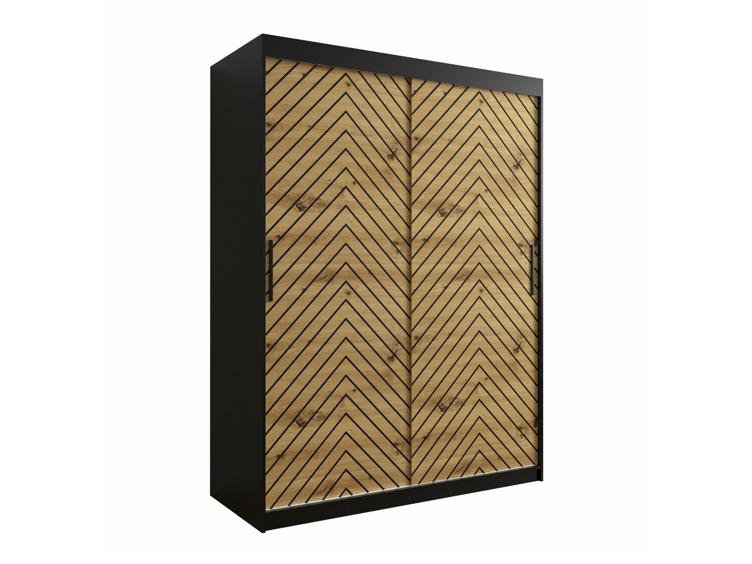 Ormar Hartford 310 (Crno + Artisan hrast)