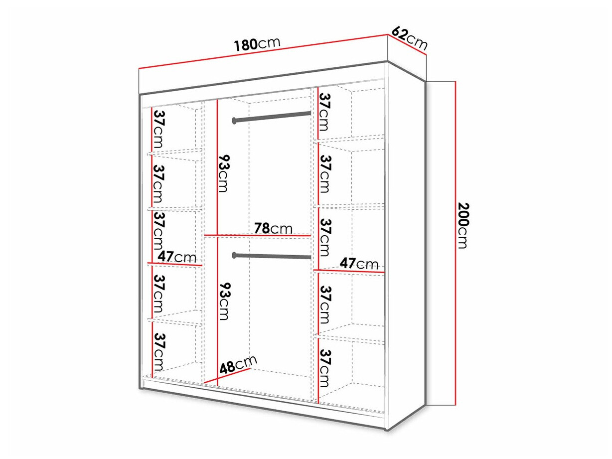 Ormar Hartford 312 (Crno + Zanatski hrast)