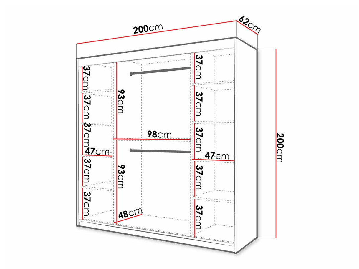 Ormar Hartford 314 (Crno + Zanatski hrast)