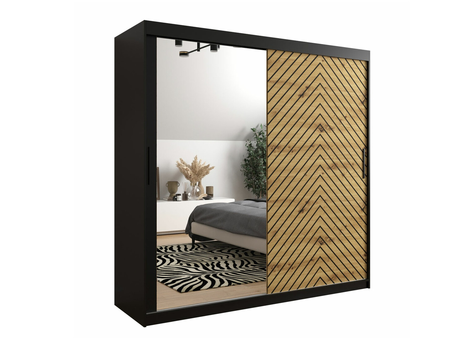 Ormar Hartford 315 (Crno + Zanatski hrast)