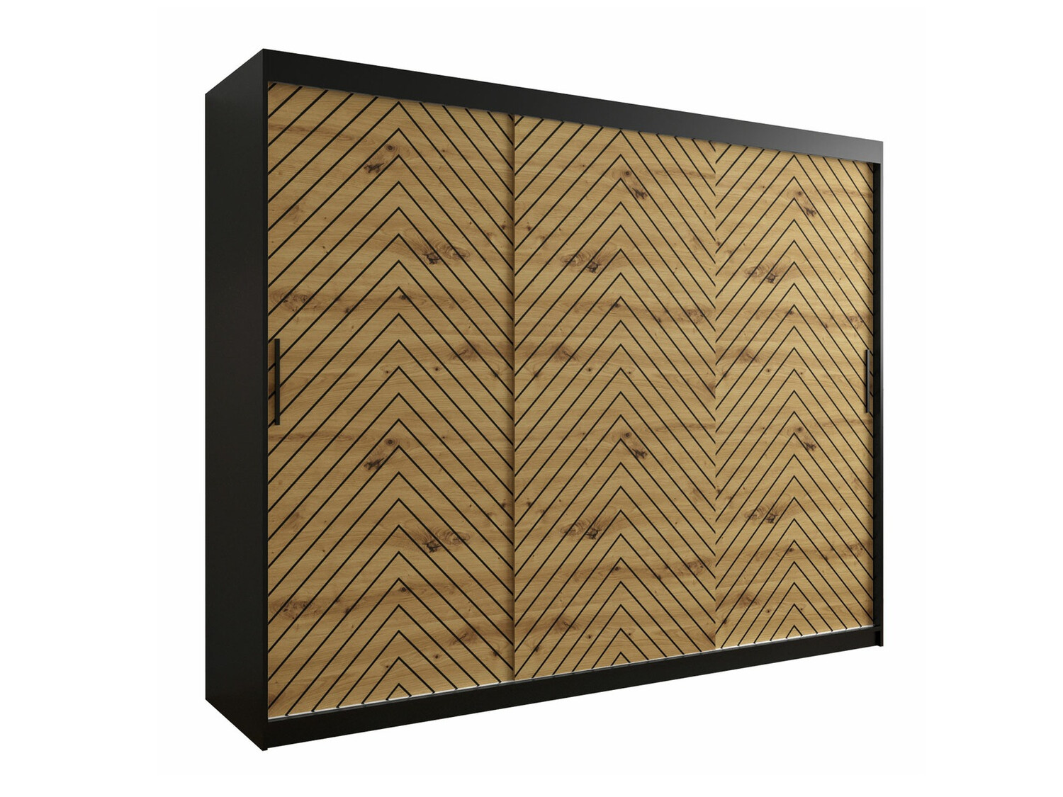 Ormar Hartford 316 (Crno + Zanatski hrast)