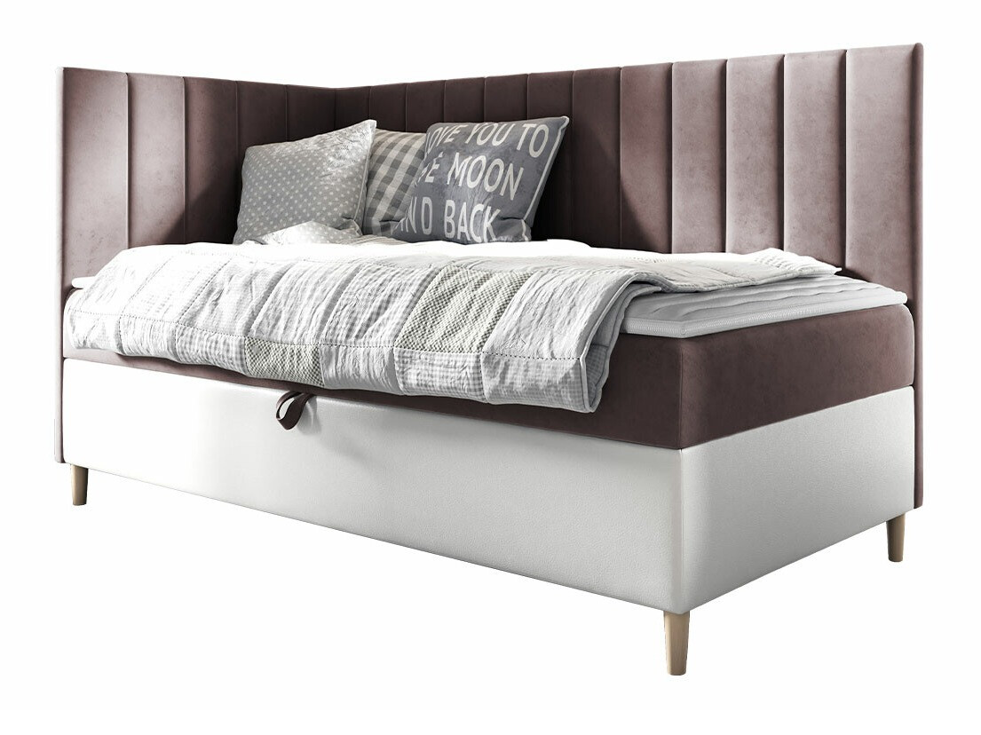 Boxspring krevet Baltimore 164 (Soft 017 + Fresh 9)