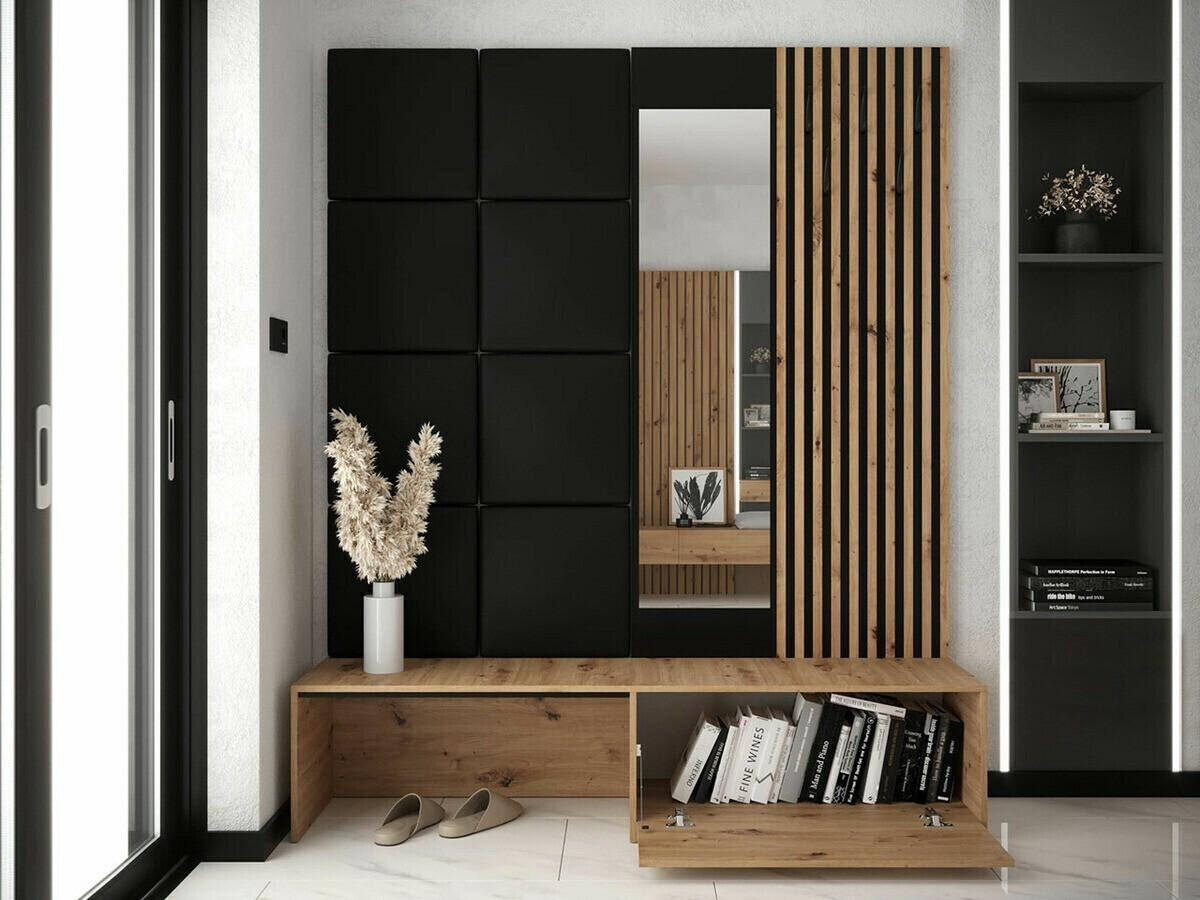 Set za hodnik Hartford 322 (Zanatski hrast + Soft 011)