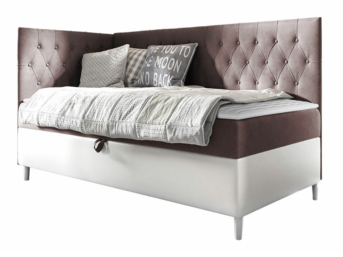 Boxspring krevet Baltimore 167 (Soft 017 + Fresh 9)