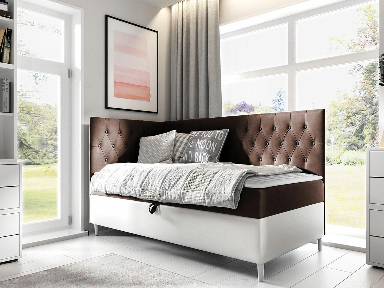 Boxspring krevet Lucus III (Soft 017 + Fresh 4)
