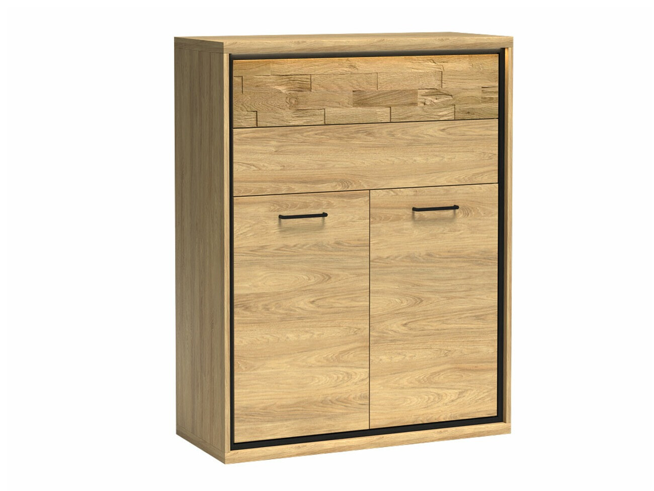 Komoda Etrmoni 103 (Svetlo drvo + Hrast)