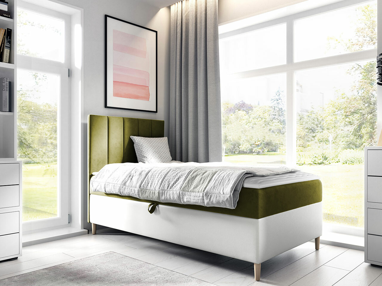 Boxspring krevet Lucus VI (Soft 017 + Fresh 12)