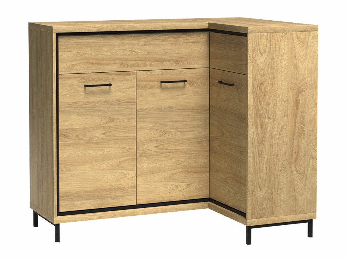 Ugaona komoda Etrmoni 106 (Svetlo drvo)