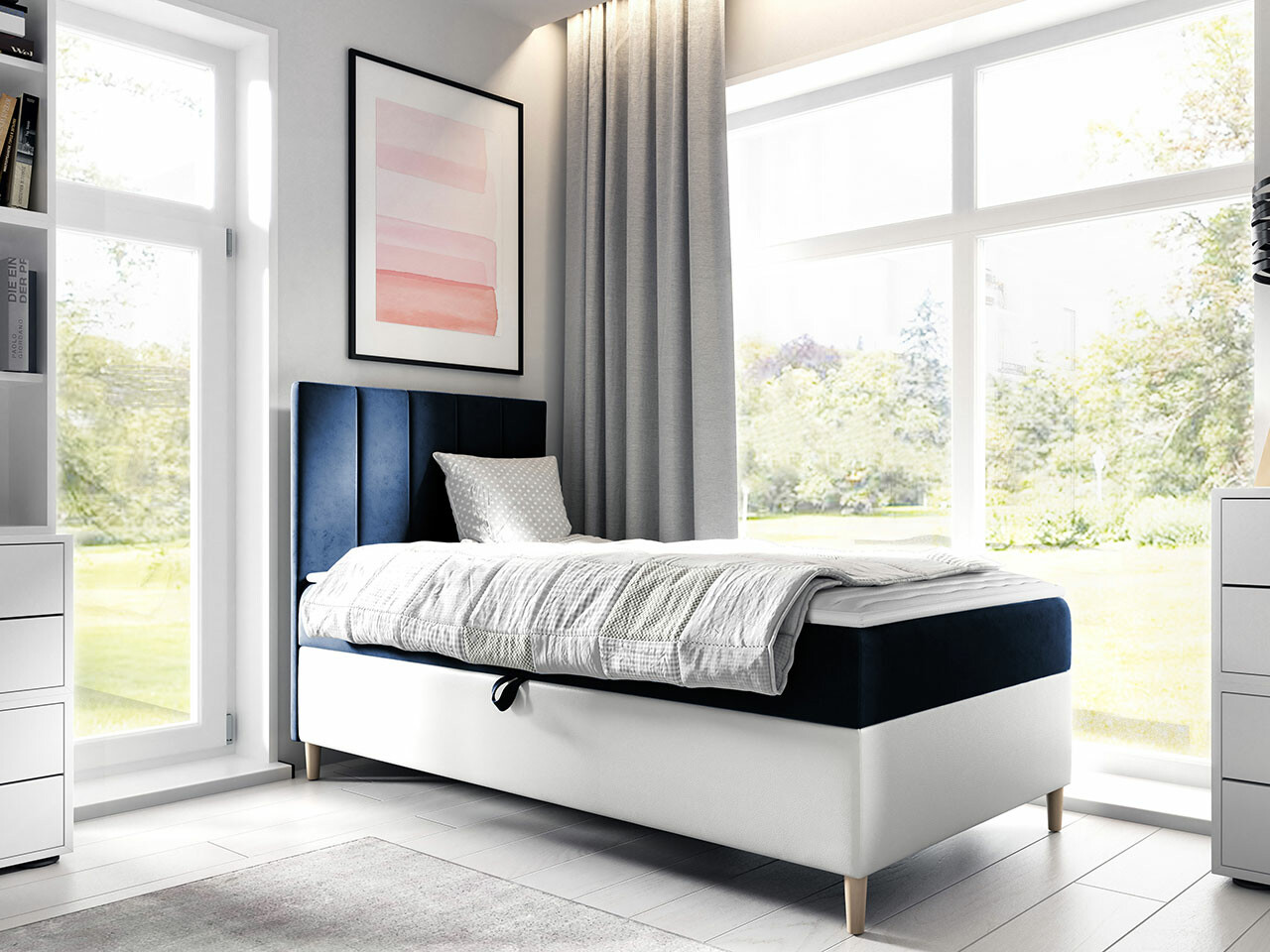 Boxspring krevet Lucus VI (Soft 017 + Fresh 11)