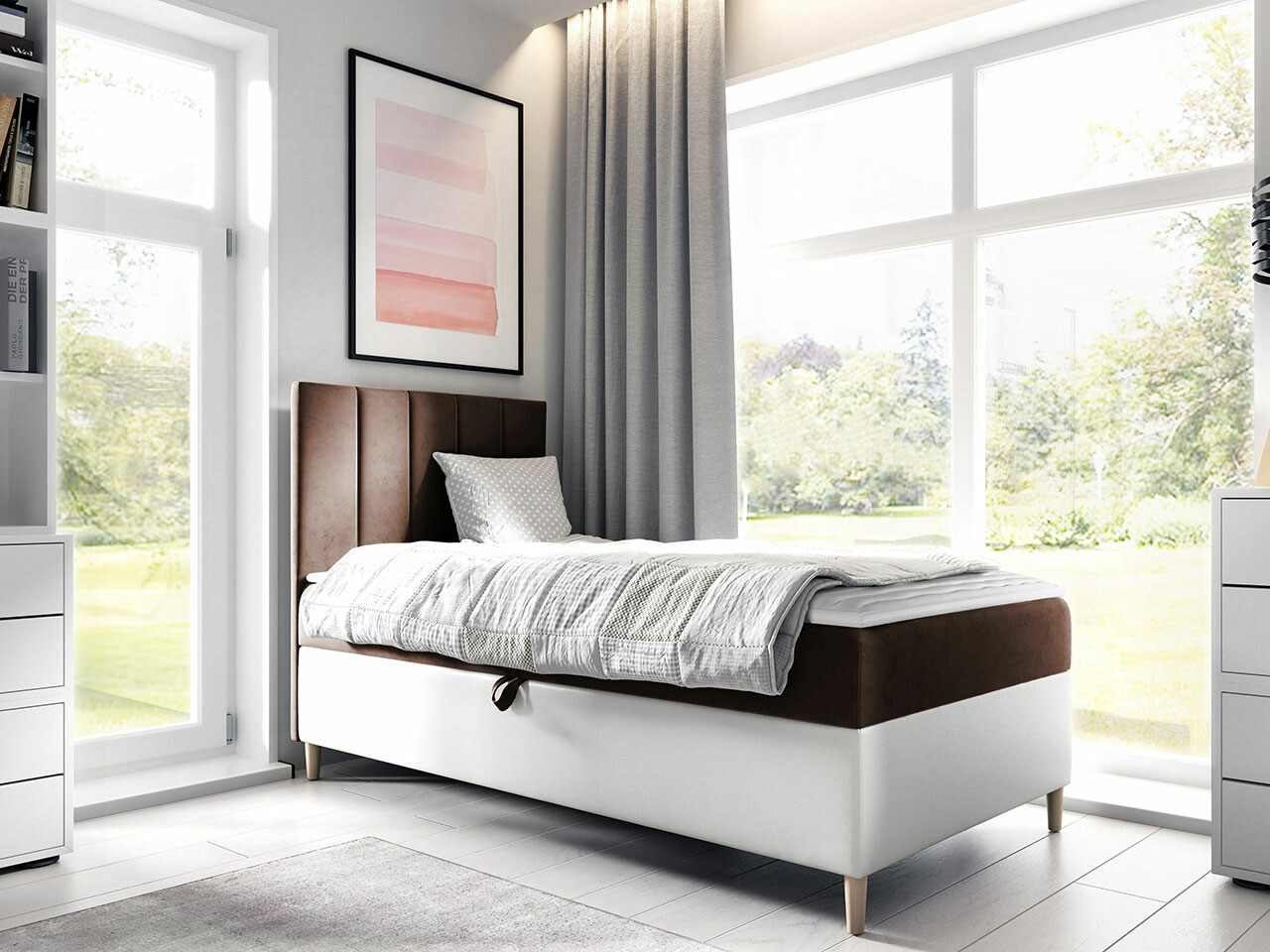 Boxspring krevet Lucus VI (Soft 017 + Fresh 4)