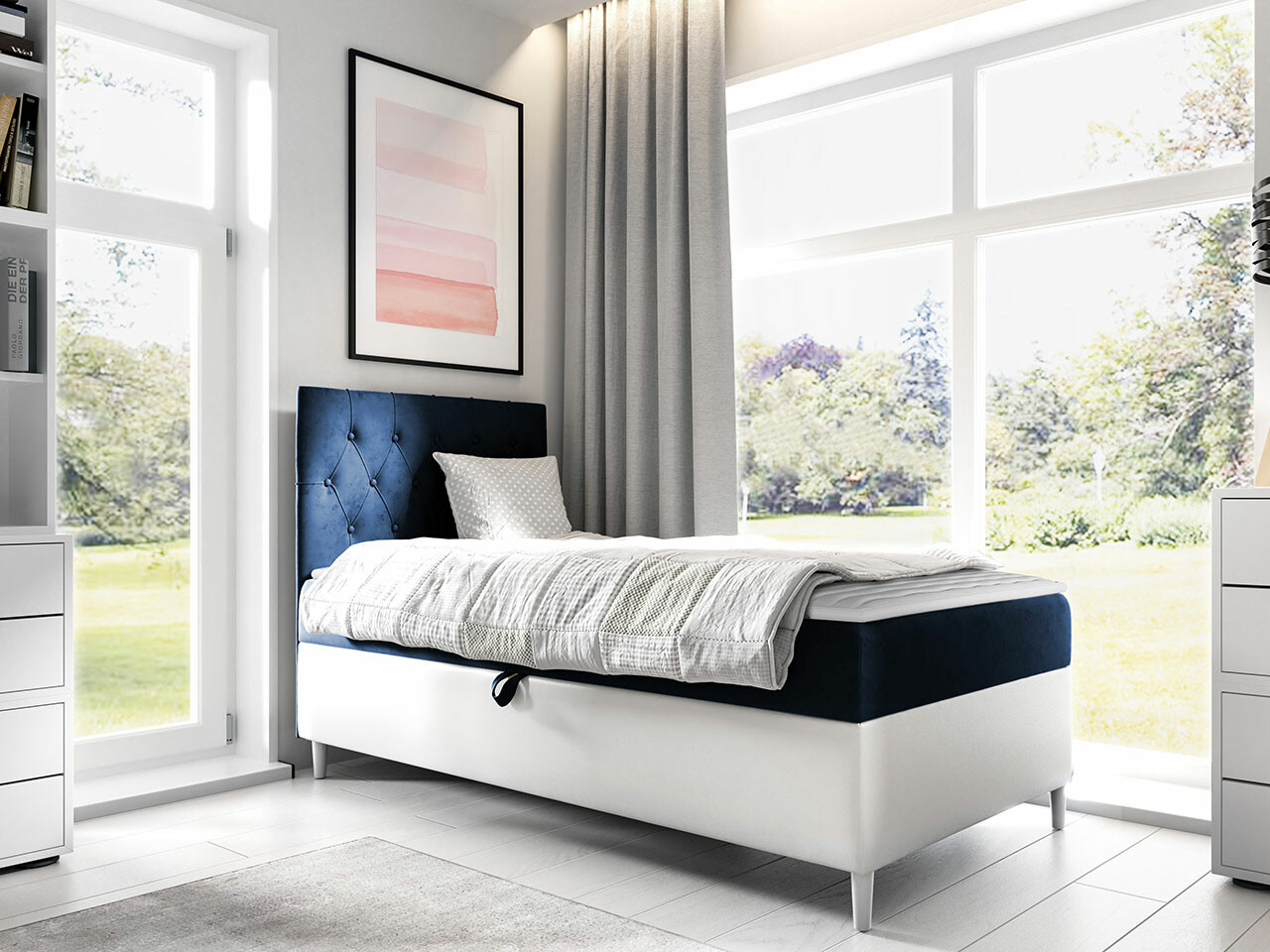 Boxspring krevet Lucus VII (Soft 017 + Fresh 11)