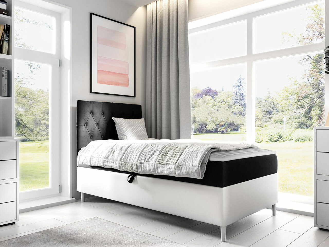 Boxspring krevet Lucus VII (Soft 017 + Fresh 17)
