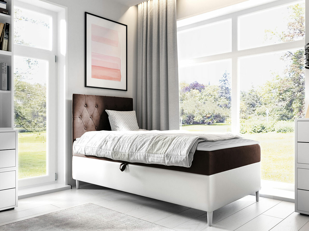 Boxspring krevet Lucus VII (Soft 017 + Fresh 4)