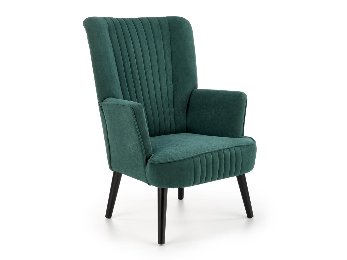 Fotelja Houston 955 (Tamno zelena + Crno)