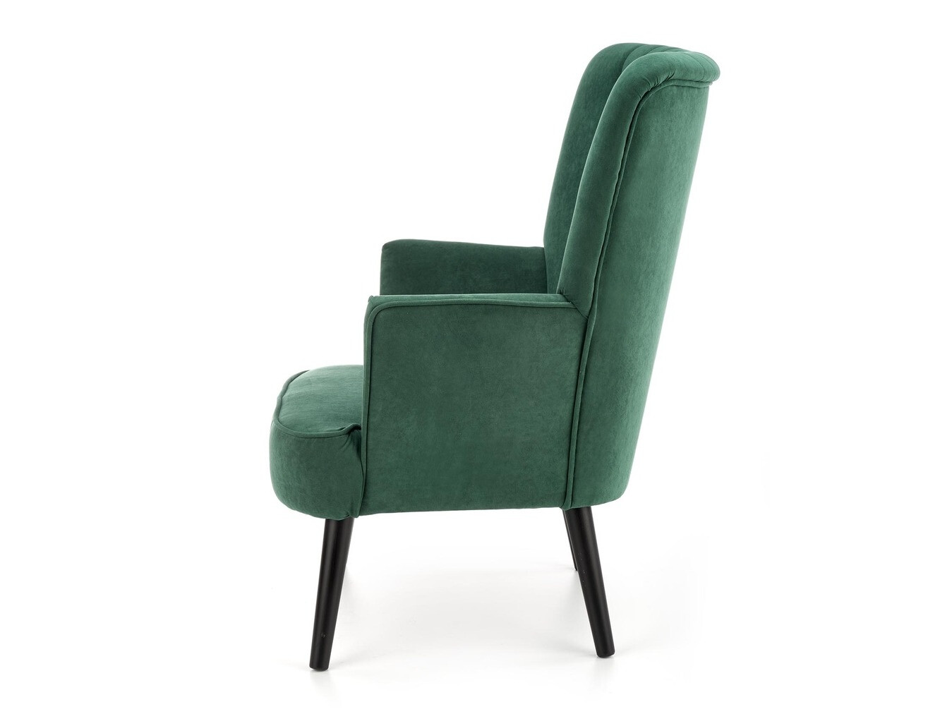 Fotelja Houston 955 (Tamno zelena + Crno)