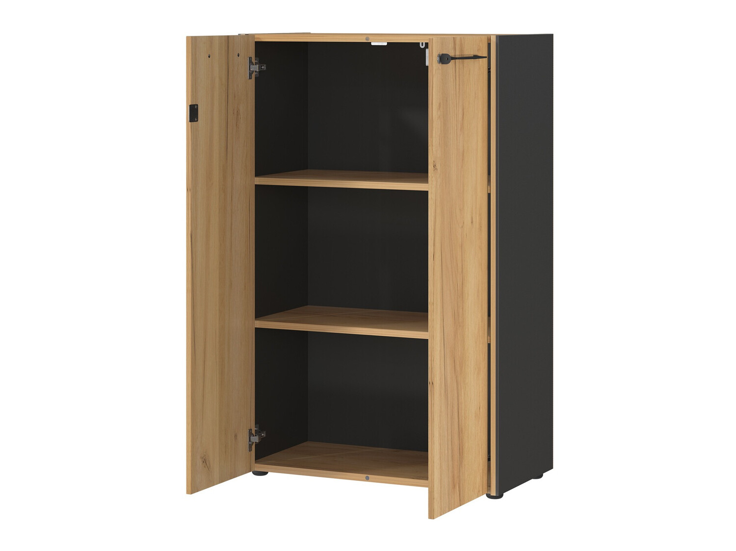 Ormarić Fivcalu 102 (Navarra hrast + Graphite)