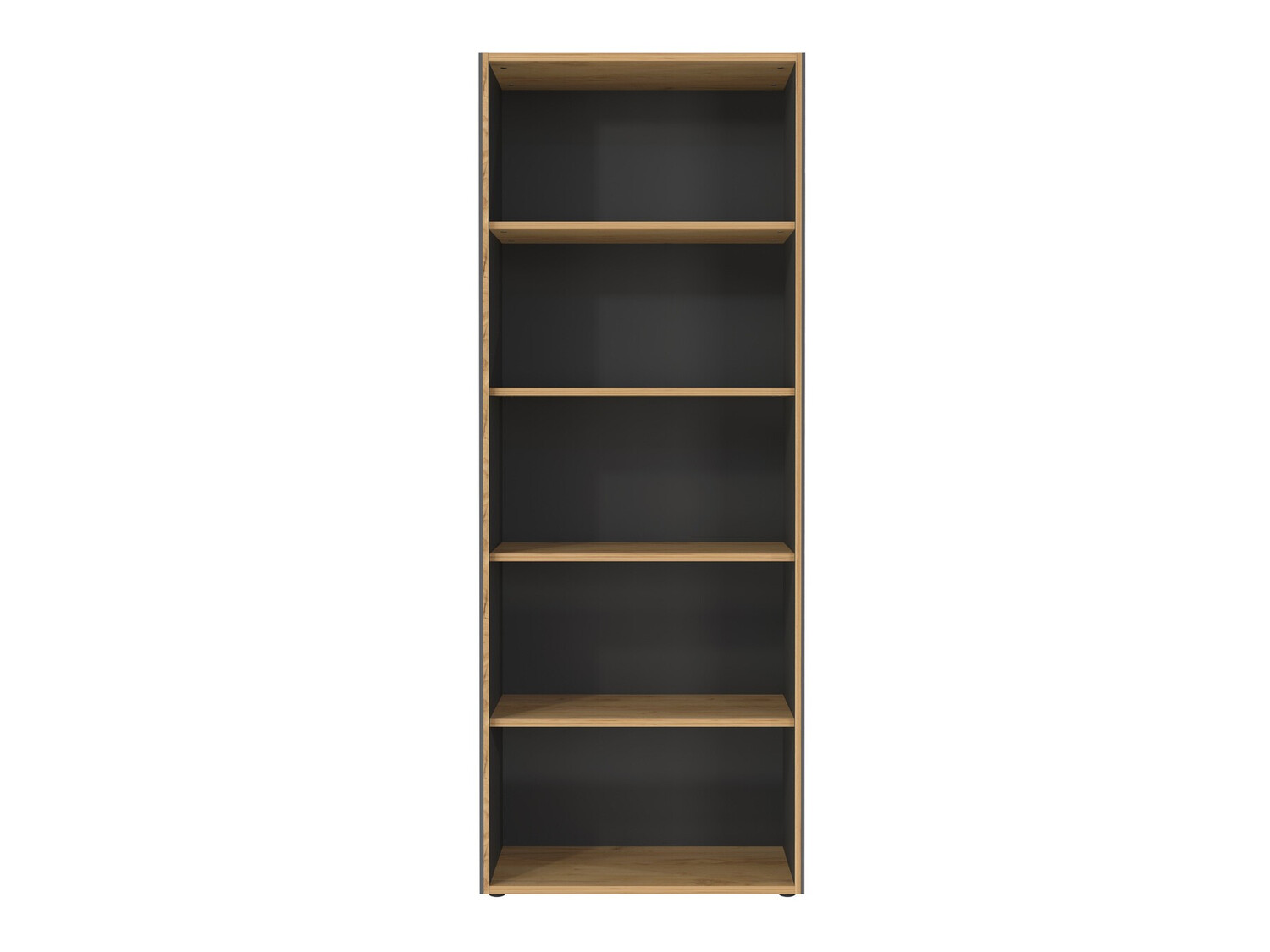 Polica Fivcalu 105 (Navarra hrast + Graphite)