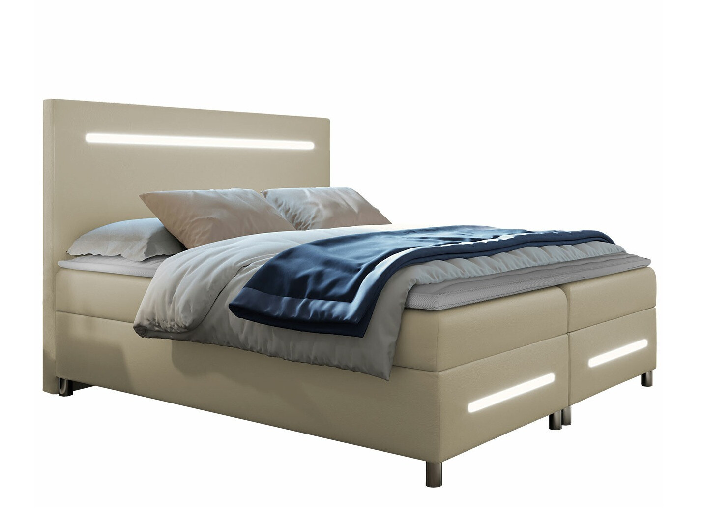 Boxspring krevet Baltimore 174 (Soft 033)
