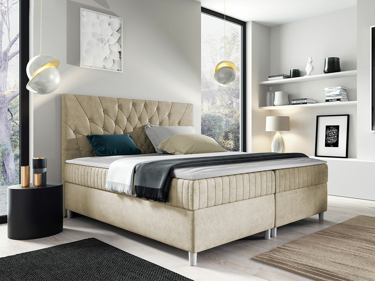 Boxspring krevet Civitas (Manila 02)