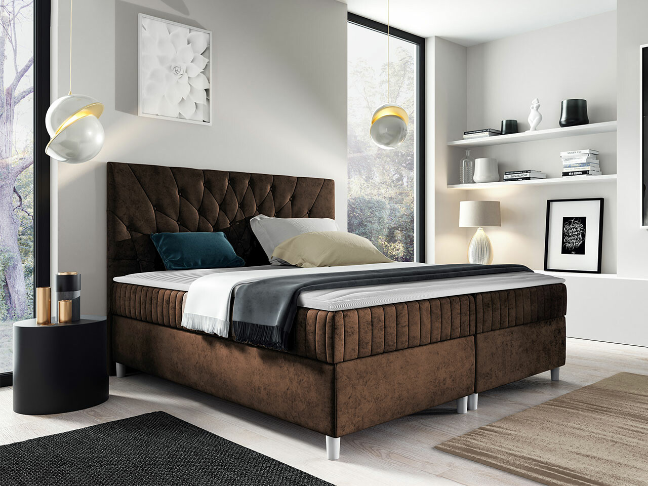 Boxspring krevet Civitas (Manila 04)
