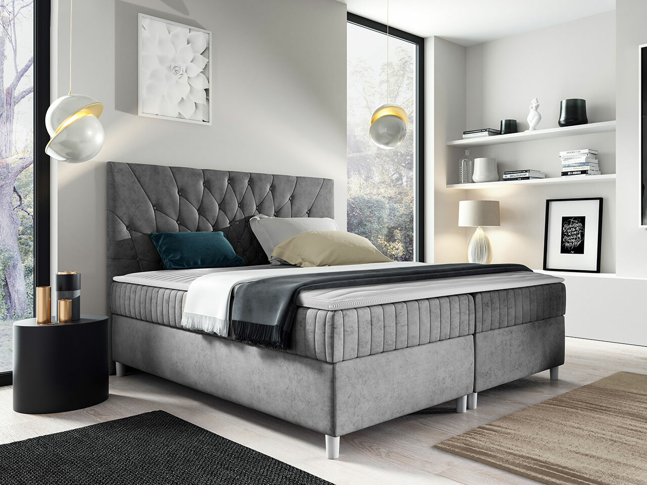 Boxspring krevet Civitas (Manila 16)