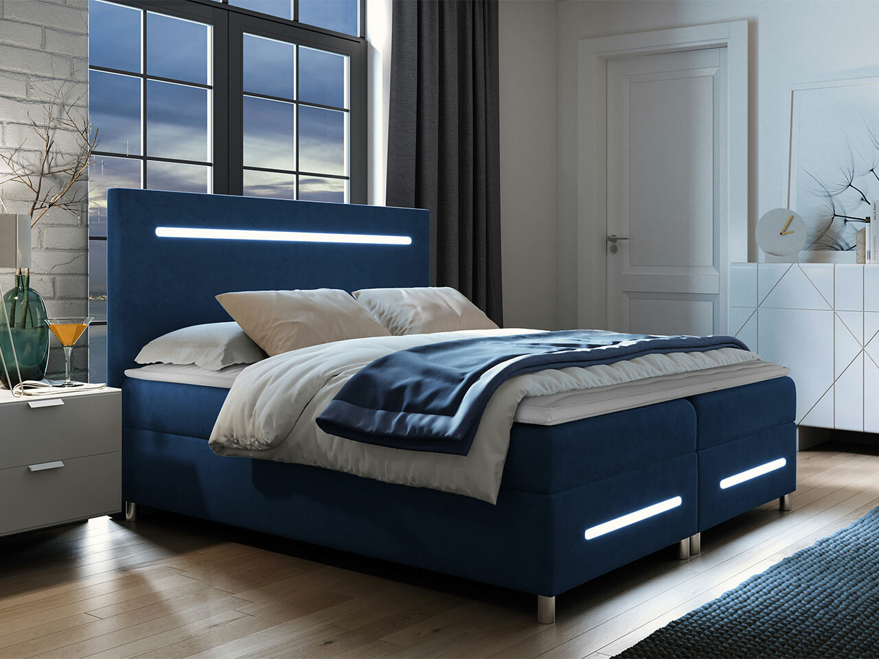 Boxspring krevet Pluvia (Fresh 11)