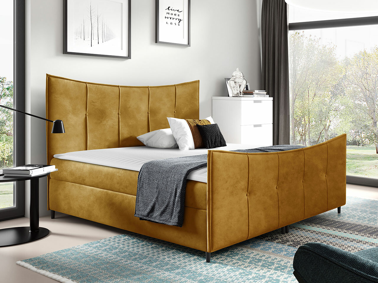 Boxspring krevet Fons (Fresh 37)