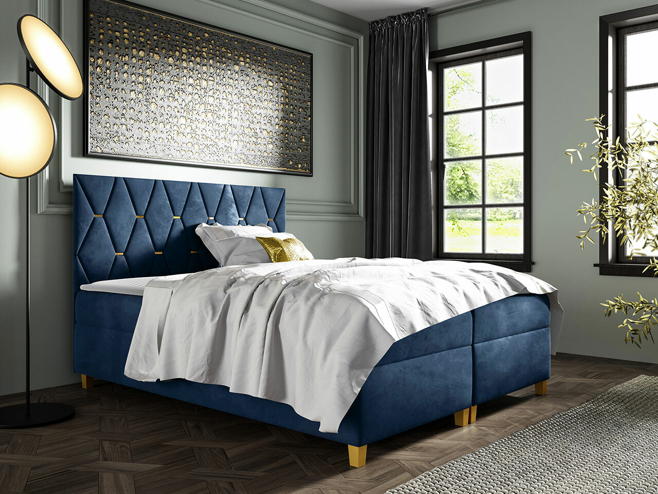 Boxspring krevet Nemus (Fresh 11)
