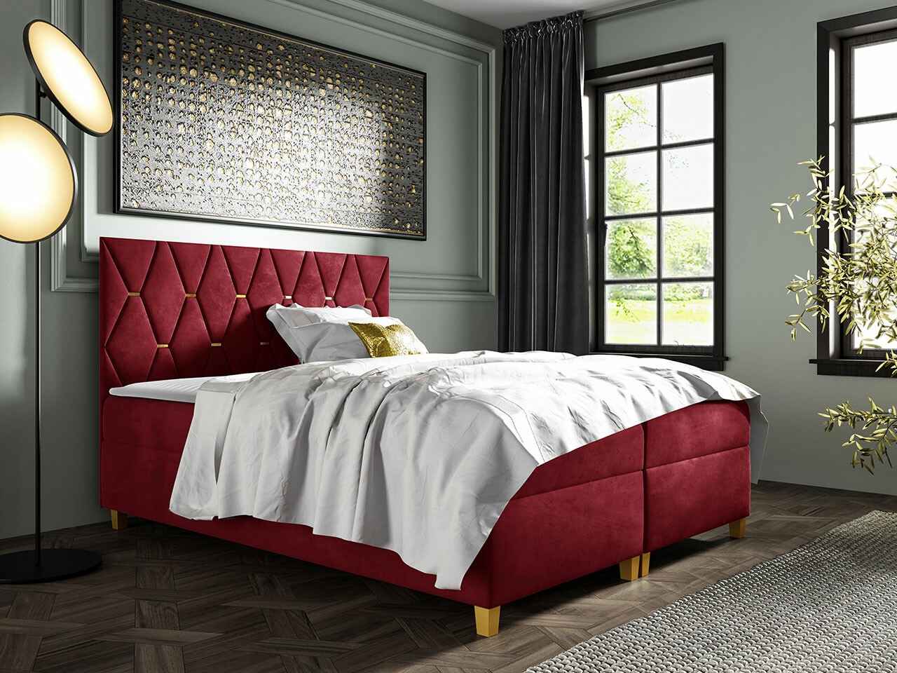 Boxspring krevet Nemus (Fresh 8)