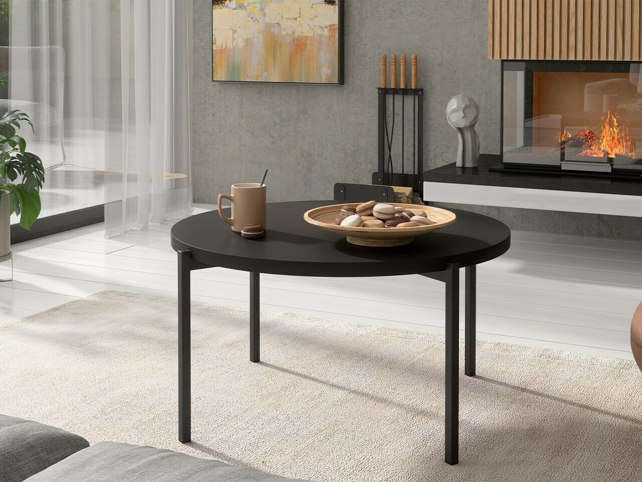 Stočić za kafu Providence 176 (Crno)