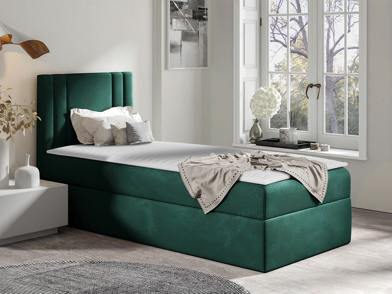 Boxspring krevet Baltimore 179 (Kameleon 37)