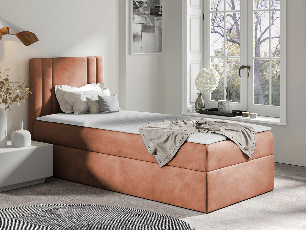 Boxspring krevet Baltimore 179 (Kameleon 61)