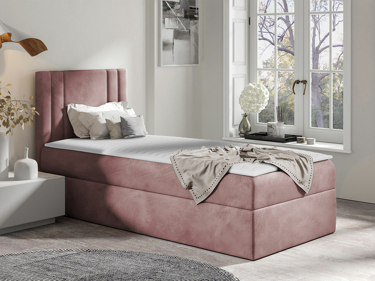 Boxspring krevet Baltimore 179 (Kameleon 63)