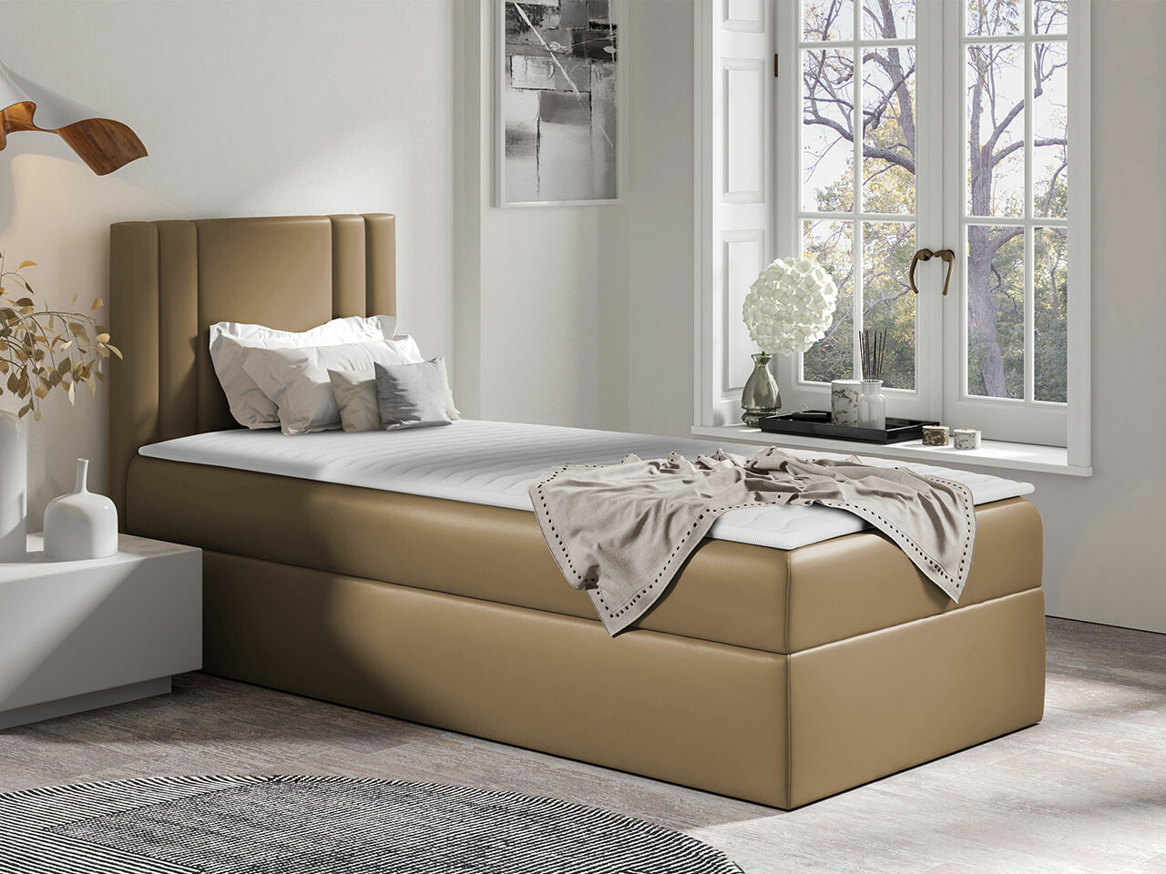 Boxspring krevet Mel I (Mekan 034)