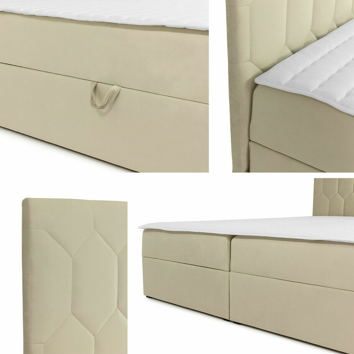 Boxspring krevet Pons III (Fresh 33)