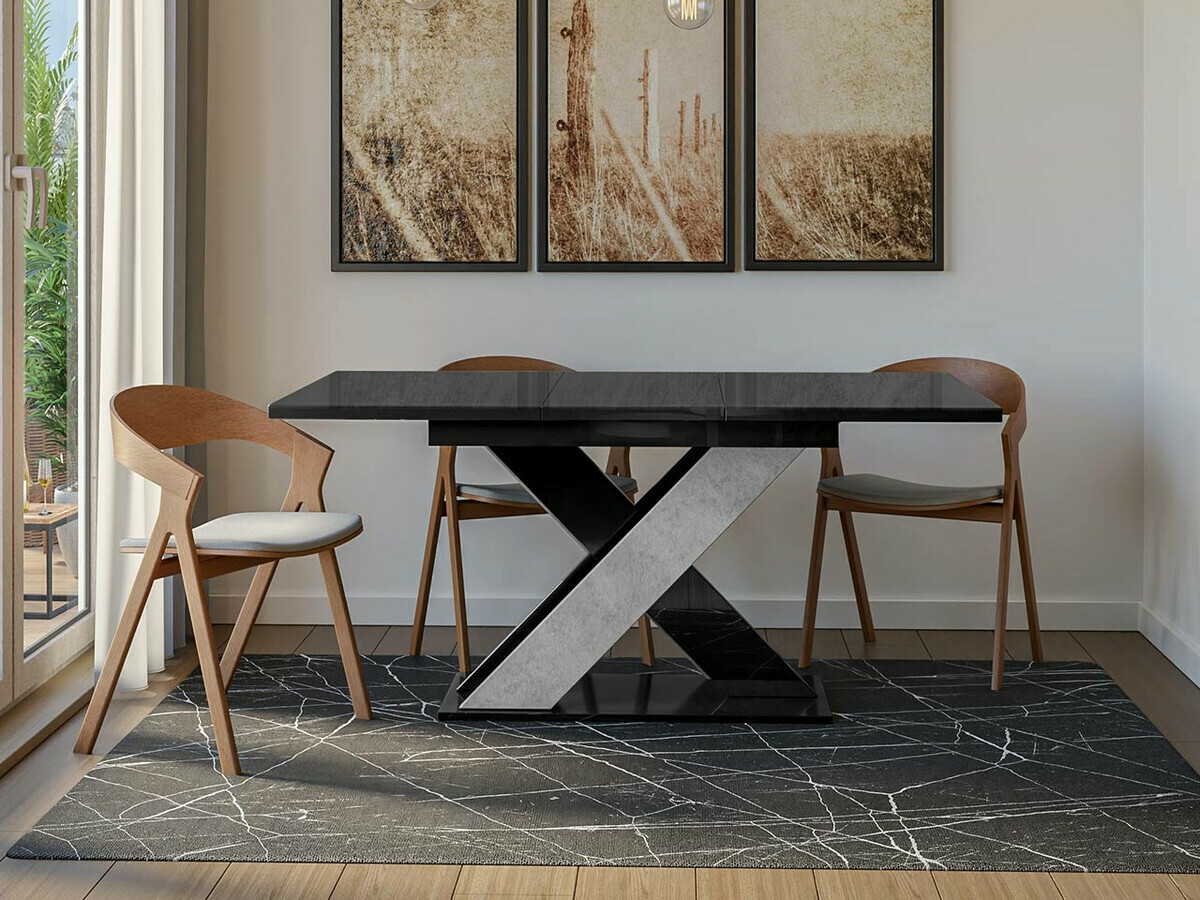 Sto Goodyear 117 (Crna visoki sjaj + Boja betona)