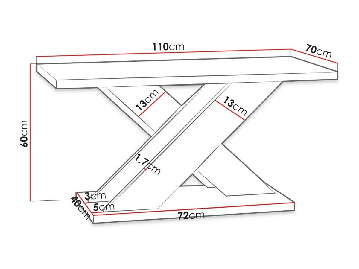 Stočić za kafu Goodyear 116 (Sivo + Belo)
