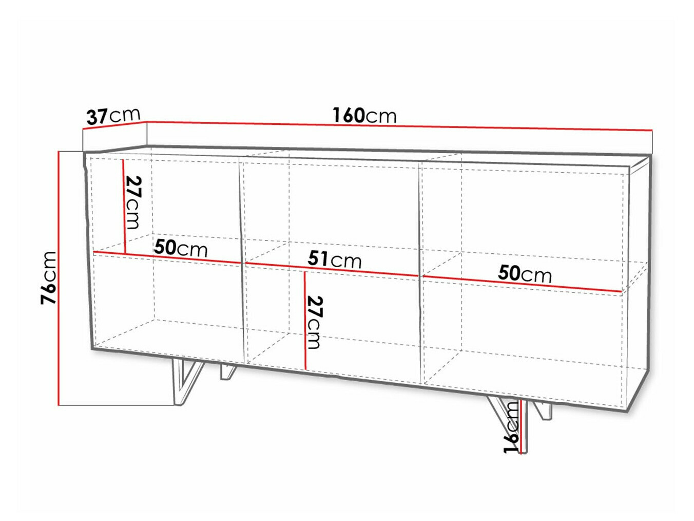 Ormarić Audis (Belo + Sjajno belo)