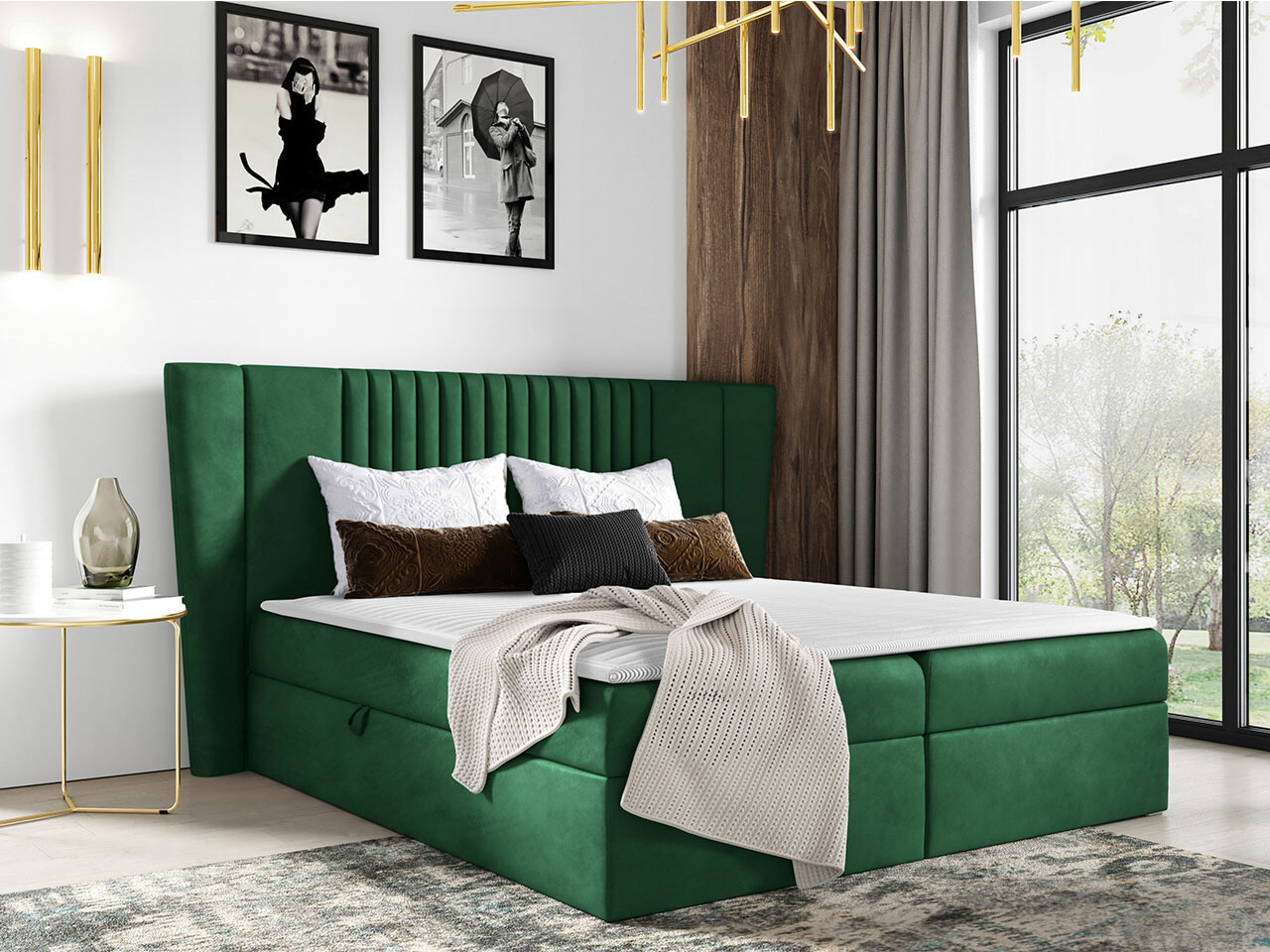 Boxspring krevet Fenestra (Magic Velvet 2225)