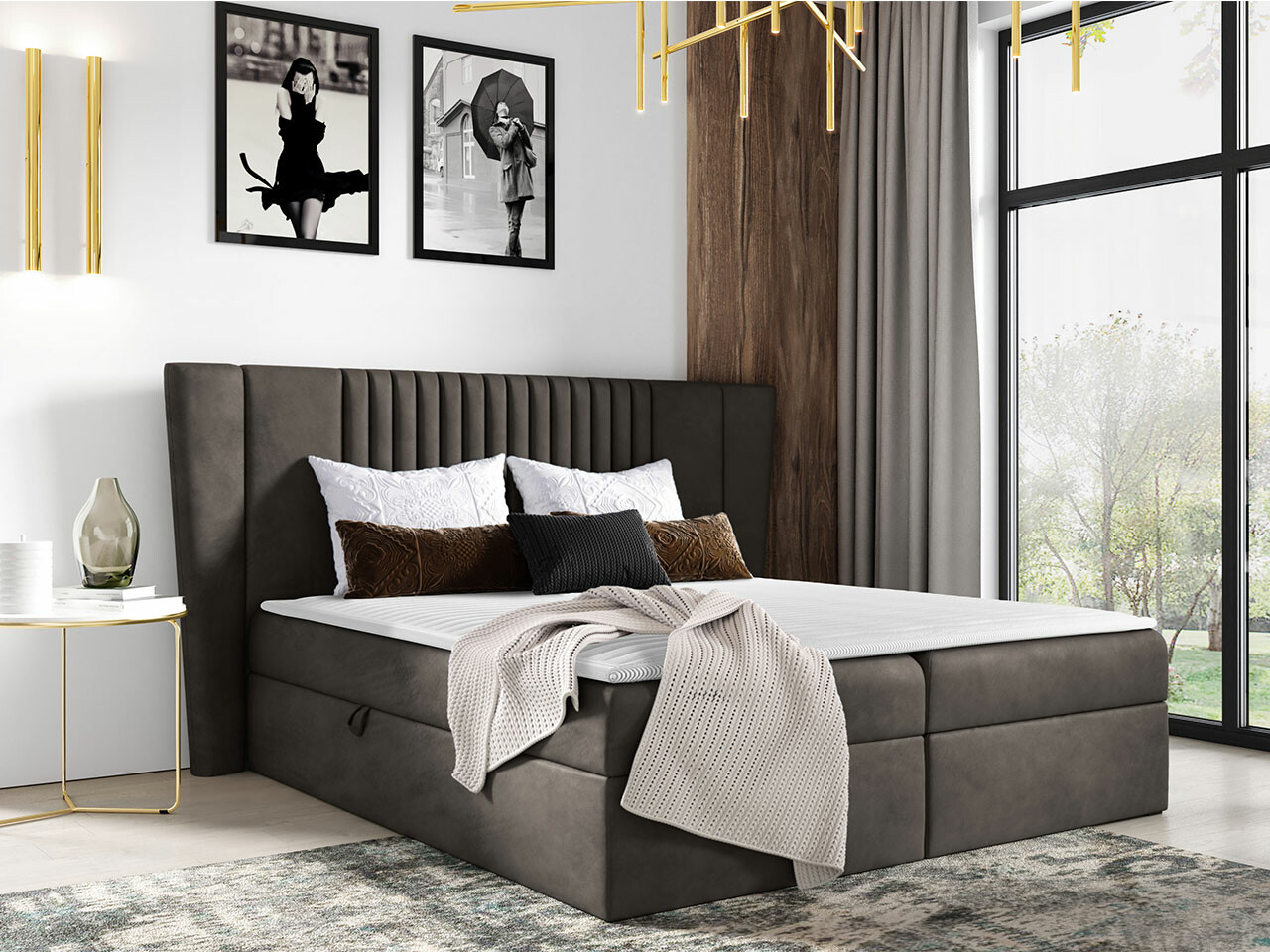 Boxspring krevet Fenestra (Magic Velvet 2273)