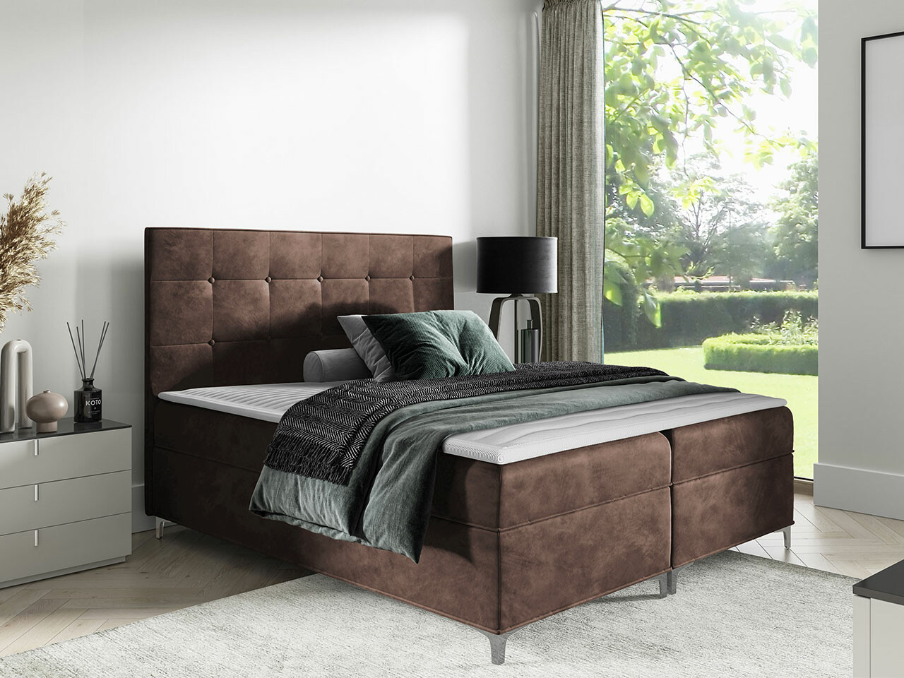 Boxspring krevet Porta (Fresh 4)